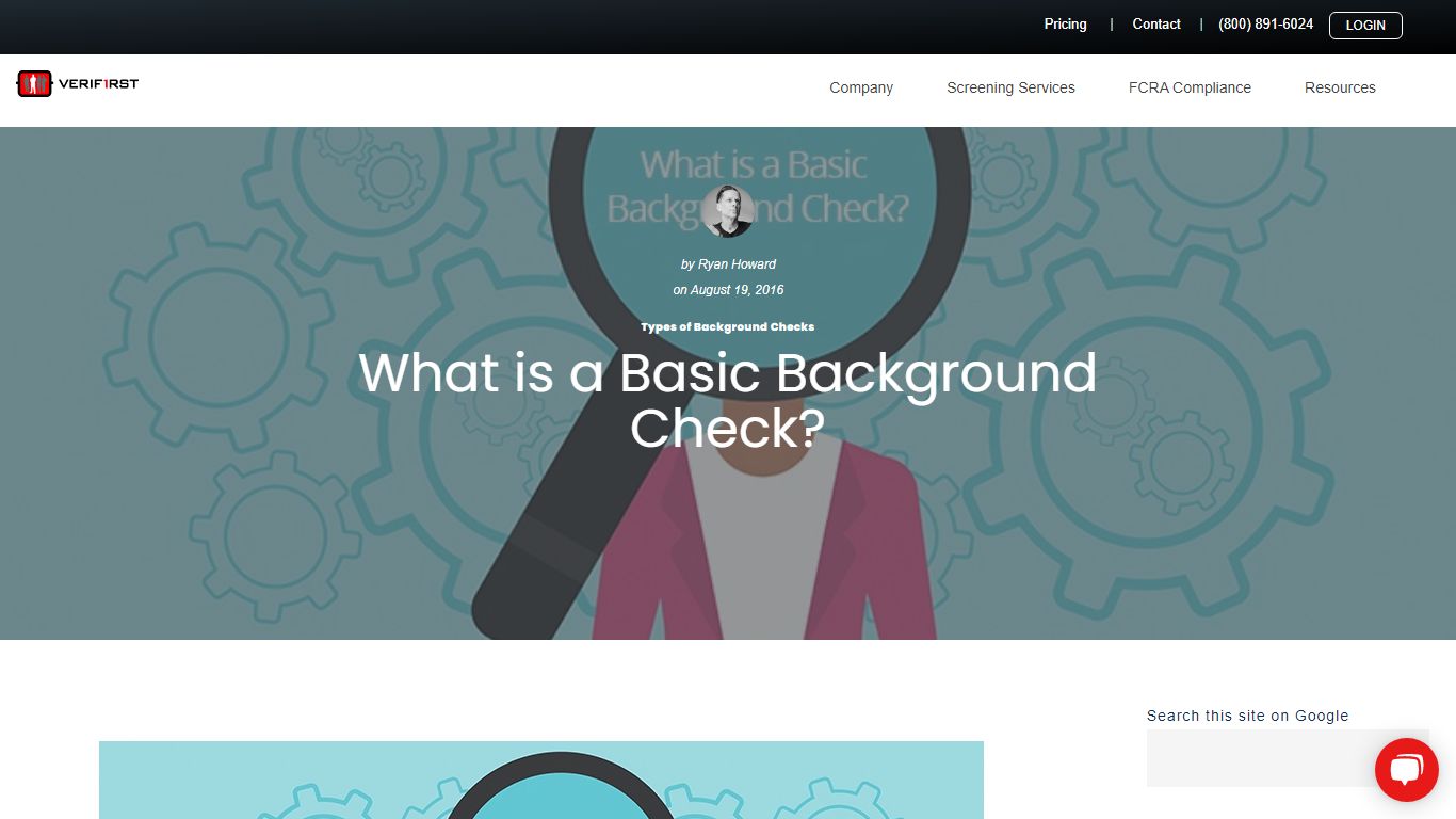 What is a Basic Background Check? - VeriFirst